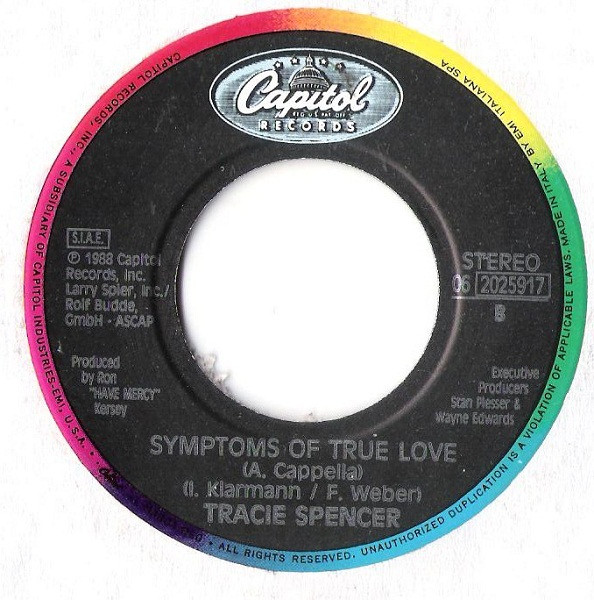 Tracie Spencer - Symptoms Of True Love | Capitol Records (06 2025917) - 4 Tracie Spencer - Symptoms Of True Love | Capitol Records (06 2025917) - 4
