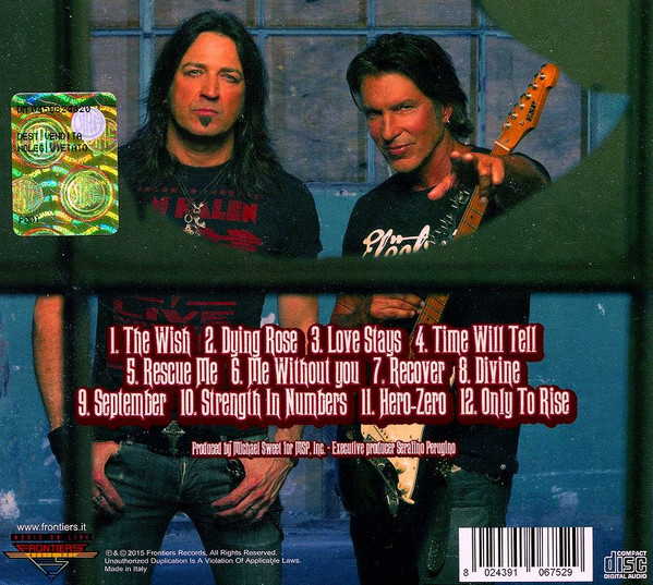 Sweet & Lynch - Only To Rise | Frontiers Music SRL (FR CD 675) - 2 Sweet & Lynch - Only To Rise | Frontiers Music SRL (FR CD 675) - 2