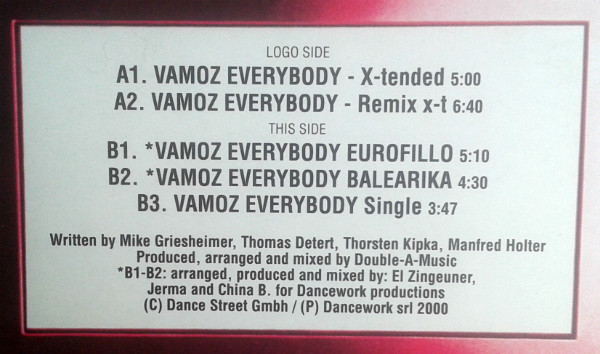 Jump & Joy! - Vamoz Everybody | Art Records (ART 800-04) - 3