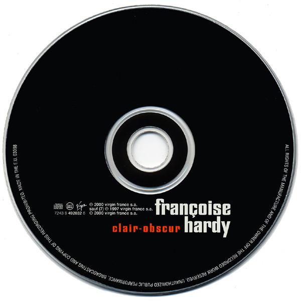 Françoise Hardy - Clair-Obscur | Virgin (7243 8 492032 6) - 3