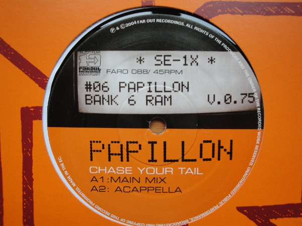 Papillon - Chase Your Tail | Far Out Recordings (FARO 088) - 3