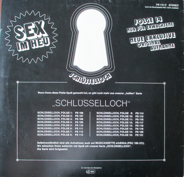 Unknown Artist - Schlüsselloch Folge 14 - Sex Im Heu | Schlüsselloch (PS 119) - 2