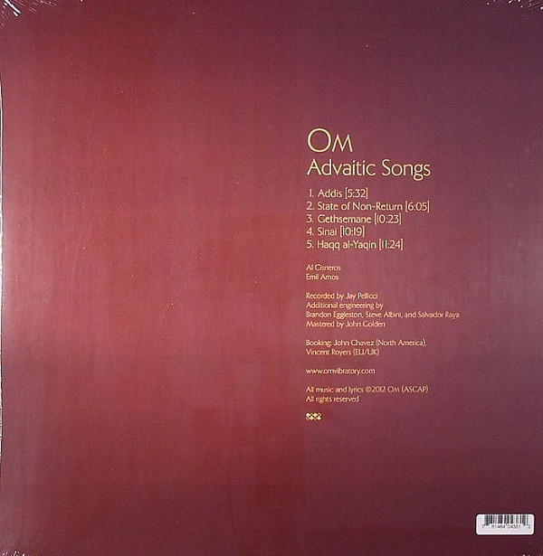 Om - Advaitic Songs | Drag City (DC438) - 2