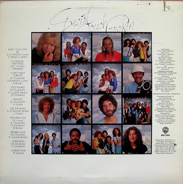 Crackin' - Special Touch | Warner Bros. Records (BSK 3235) - 2 Crackin' - Special Touch | Warner Bros. Records (BSK 3235) - 2