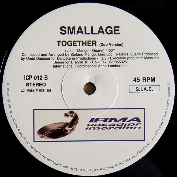 Smallage - Together | Irma CasaDiPrimordine (ICP 012) - 4