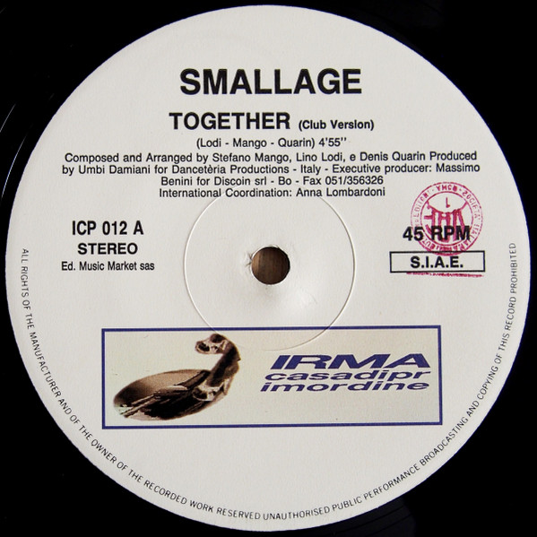 Smallage - Together | Irma CasaDiPrimordine (ICP 012) - 3