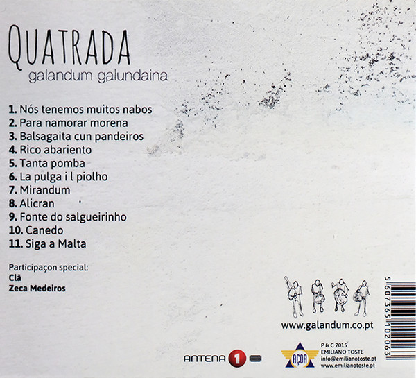 Galandum Galundaina - Quatrada | Açor (EMTCD206/15) - 2