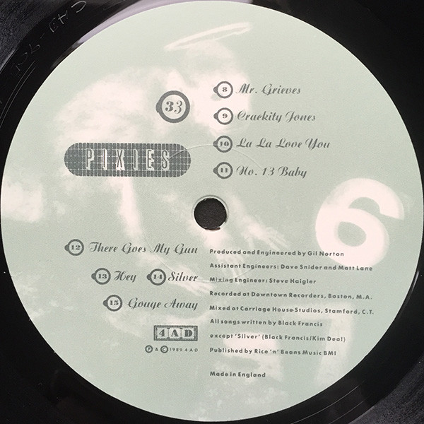 Pixies - Doolittle | 4AD (CAD 905) - 4 Pixies - Doolittle | 4AD (CAD 905) - 4