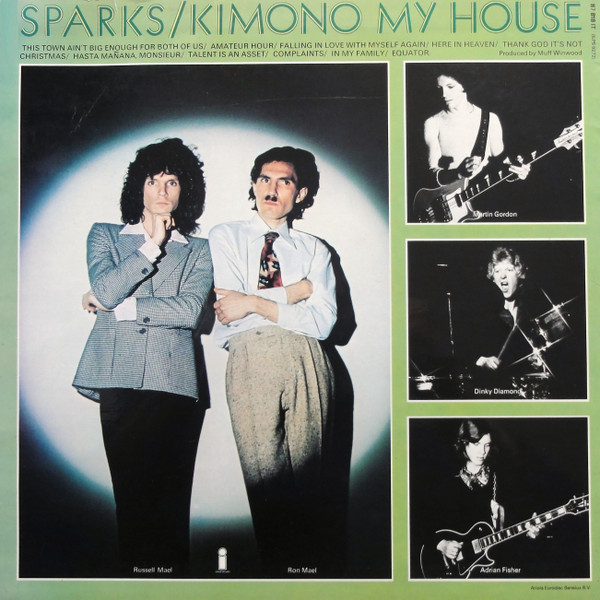 Sparks - Kimono My House | Island Records (87 818 IT) - 2 Sparks - Kimono My House | Island Records (87 818 IT) - 2