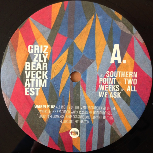 Grizzly Bear - Veckatimest | Warp Records (WARPLP182) - 3 Grizzly Bear - Veckatimest | Warp Records (WARPLP182) - 3