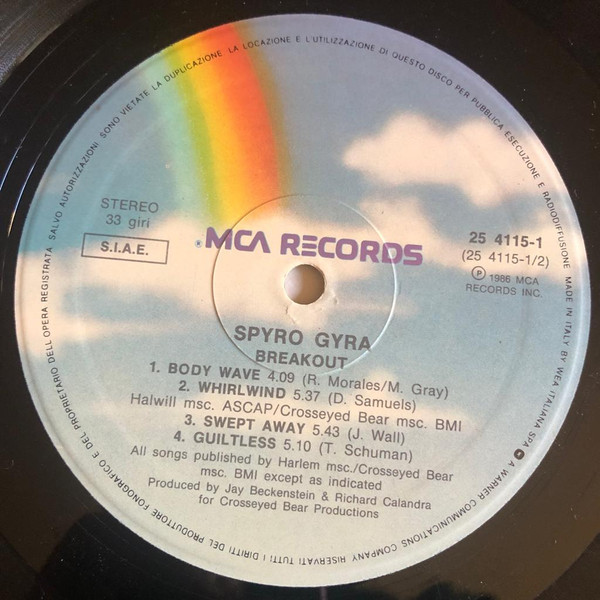Spyro Gyra - Breakout | MCA Records (25 4115-1) - 4 Spyro Gyra - Breakout | MCA Records (25 4115-1) - 4