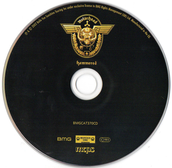 Motörhead - Hammered | BMG (BMGCAT370CD) - 3