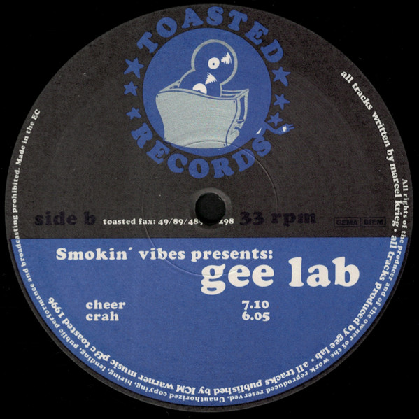 Smokin' Vibes - Gee Lab | Toasted Records (TOA 002) - 2