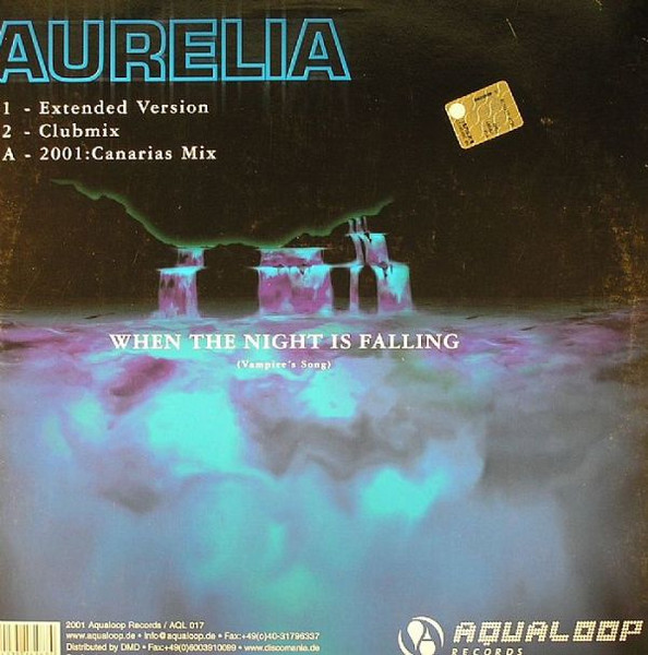 Aurelia - When The Night Is Falling (Vampire's Song) | Aqualoop Records (AQL 017) - 2