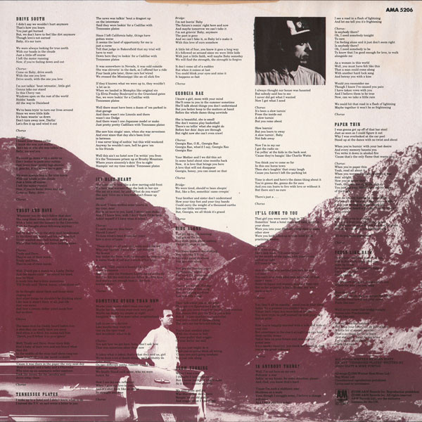 John Hiatt - Slow Turning | A&M Records (AMA5206) - 3 John Hiatt - Slow Turning | A&M Records (AMA5206) - 3