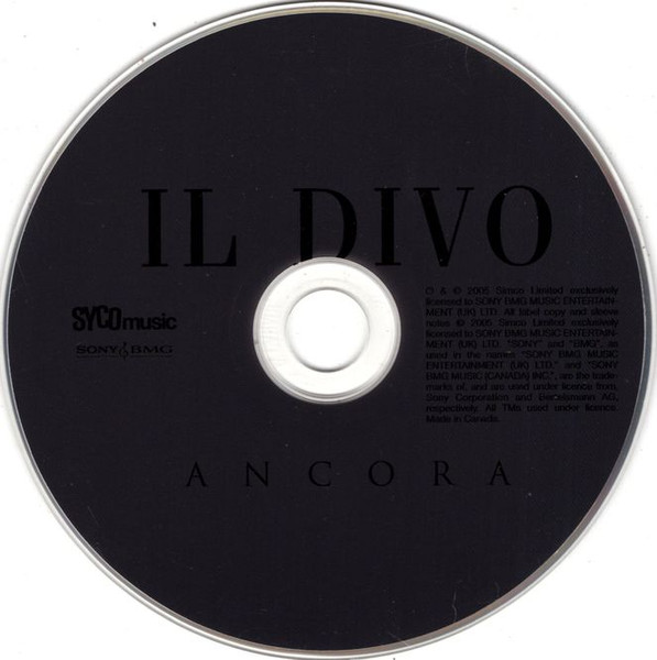 Il Divo - Ancora | Sony BMG (82876738712) - 3