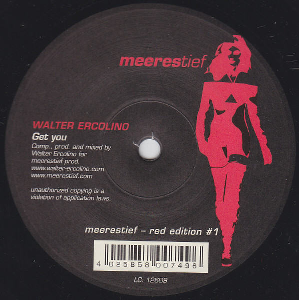 Walter Ercolino - Italian Boy / Get You | Meerestief Rot (MT-RE 01) - 2 Walter Ercolino - Italian Boy / Get You | Meerestief Rot (MT-RE 01) - 2