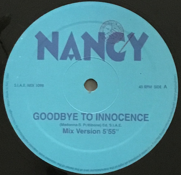 Nancy - Goodbye To Innocence | Discomagic Records (MIX 1098) - main