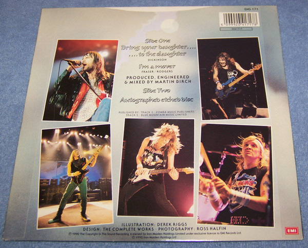 Iron Maiden - Bring Your Daughter... To The Slaughter | EMI (EMS 171) - 2