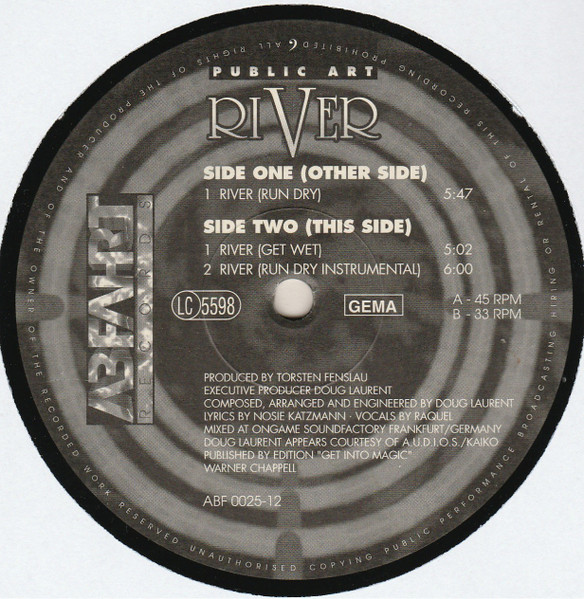 Public Art - River | Abfahrt Records (ABF 0025-12) - 3