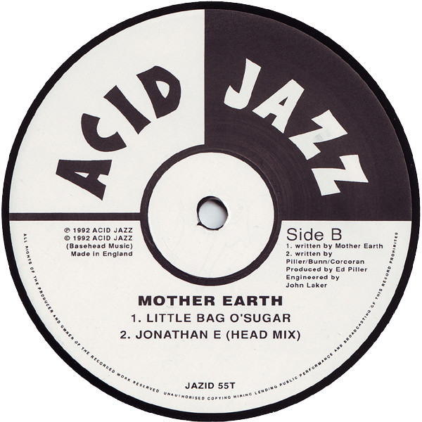 Mother Earth - Hope You're Feeling Better | Acid Jazz (JAZID 55T) - 4