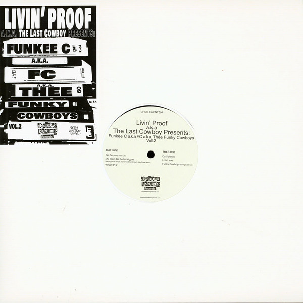 FC - Funkee C a.k.a FC a.k.a Thee Funky Cowboys Vol. 2 | Chopped Herring Records (CH5ELEMENTZ04)