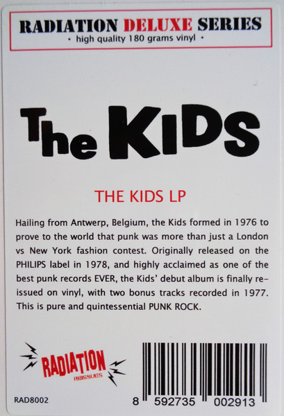 The Kids - The Kids | Radiation Reissues (RAD8002) - 3