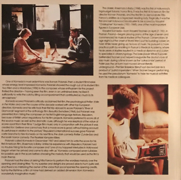 Krzysztof Komeda - Rosemary's Baby (Music From The Motion Picture) | Waxwork Records (WW002) - 3