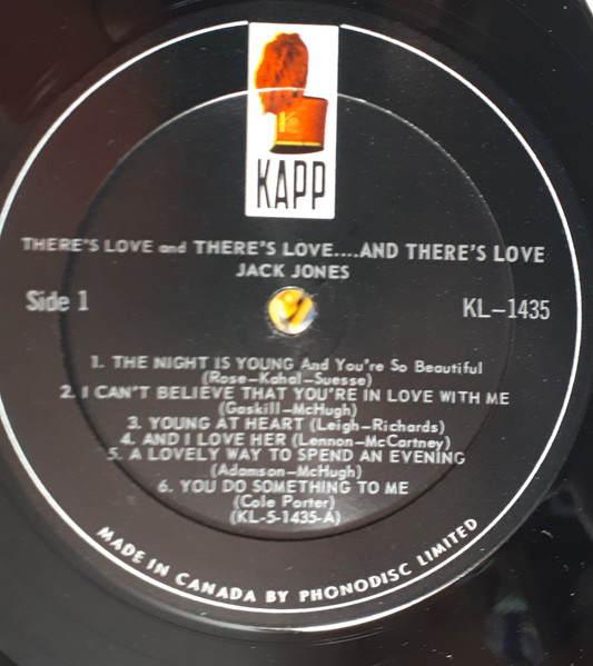 Jack Jones - The Impossible Dream [Vinyl] | Kapp Records (KS-3486) - 3