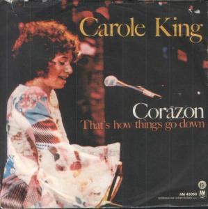 Carole King - Corazon | A&M Records (AM 45058)