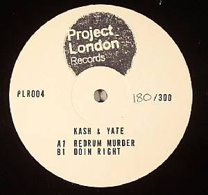 Kash & Yate - Redrum Murder | Project London Records (PLR004)
