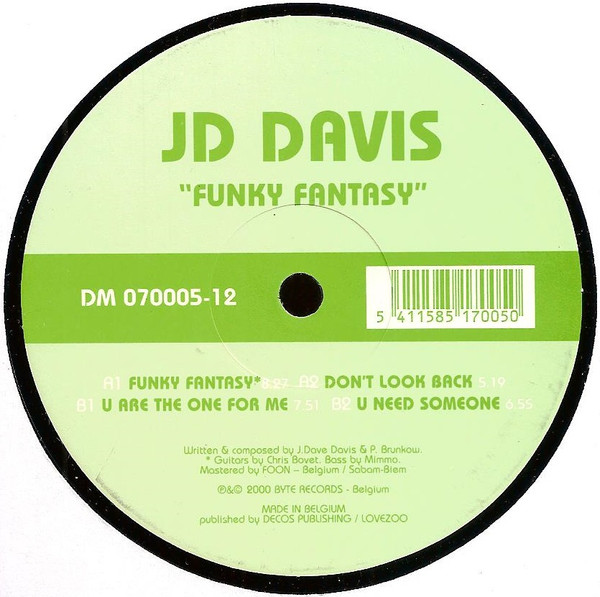 JD Davis - Funky Fantasy | Discomatic (DM 070005-12) - 3