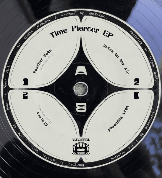 Anazanaut - Time Piercer EP | Telepatia (TLPA 02) - 2 Anazanaut - Time Piercer EP | Telepatia (TLPA 02) - 2