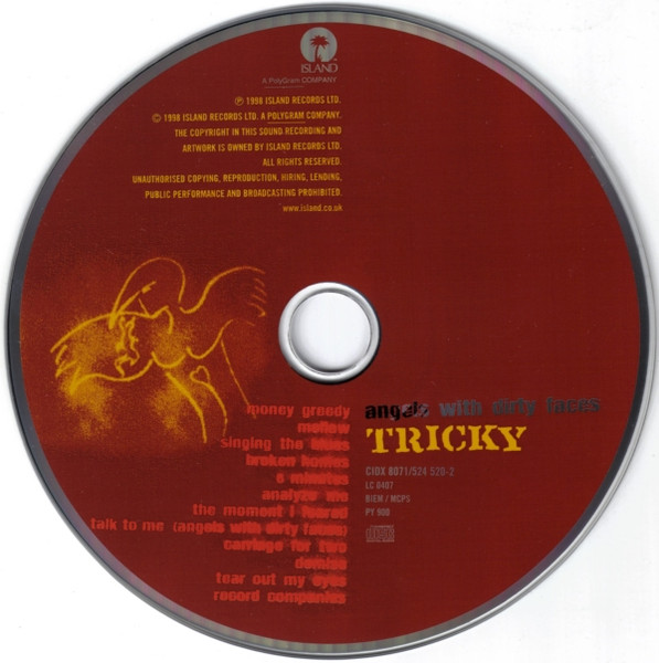 Tricky - Angels With Dirty Faces | Island Records (CIDX 8071) - 3