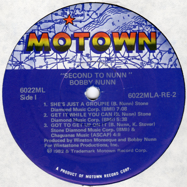Bobby Nunn - Second To Nunn | Motown (6022ML) - 2 Bobby Nunn - Second To Nunn | Motown (6022ML) - 2