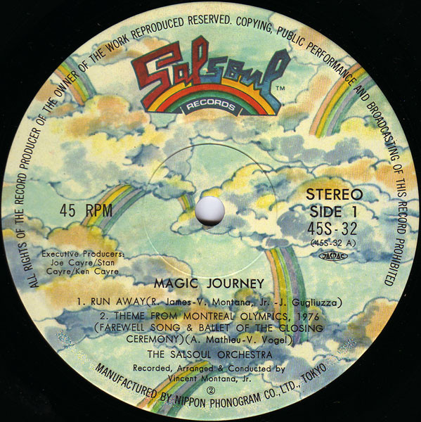 The Salsoul Orchestra - Magic Journey | Salsoul Records (45S-32) - 2 The Salsoul Orchestra - Magic Journey | Salsoul Records (45S-32) - 2