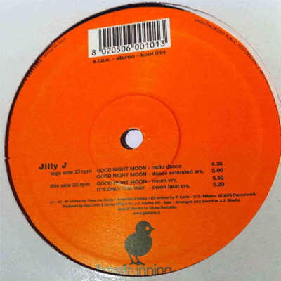 Jilly J - Good Night Moon | Kool Running (KOOL 014) - main