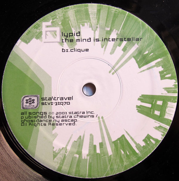 Lypid - The Mind Is Interstellar | Statra Recordings (STVI-31970) - 2