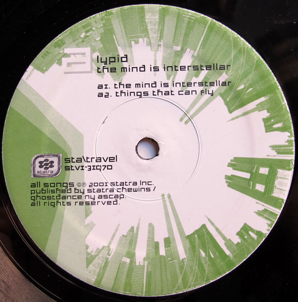 Lypid - The Mind Is Interstellar | Statra Recordings (STVI-31970) Lypid - The Mind Is Interstellar | Statra Recordings (STVI-31970)