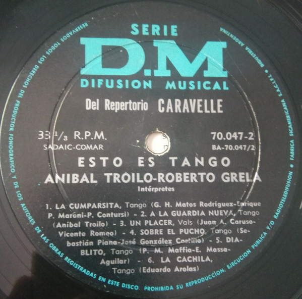 Aníbal Troilo y Roberto Grela - Esto Es Tango! | Music Hall (70.047) - 3
