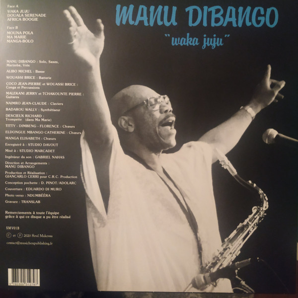 Manu Dibango - Waka Juju | Soul Makossa (SMV01B) - 2 Manu Dibango - Waka Juju | Soul Makossa (SMV01B) - 2