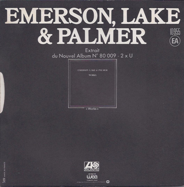 Emerson, Lake & Palmer - C'est La Vie | Atlantic (10.955) - 2