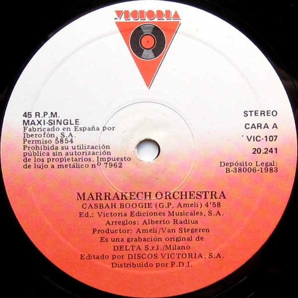 Marrakech Orchestra - Casbah Boogie | Victoria (VIC-107) - 3