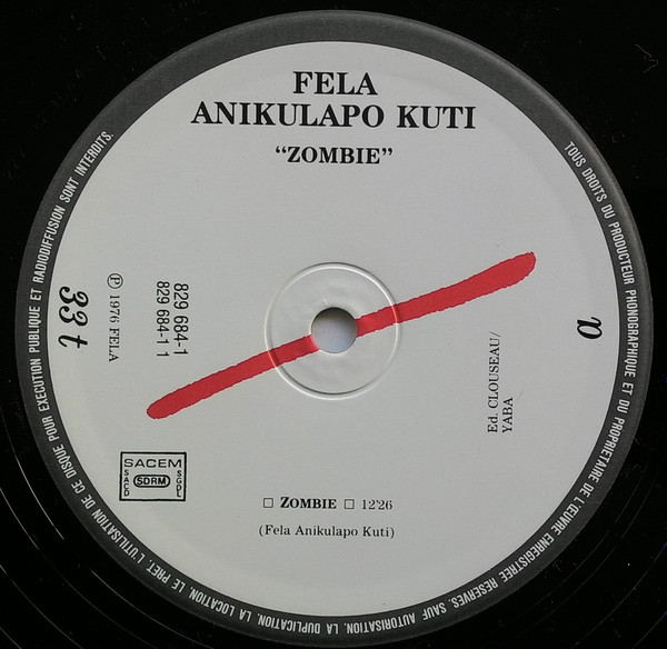 Fela Kuti And Africa 70 - Zombie | Barclay (829 684-1) - 4