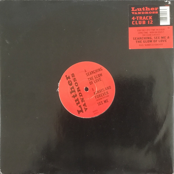 Luther Vandross - Searching / The Glow Of Love | LV Records (661194 6) - 3 Luther Vandross - Searching / The Glow Of Love | LV Records (661194 6) - 3