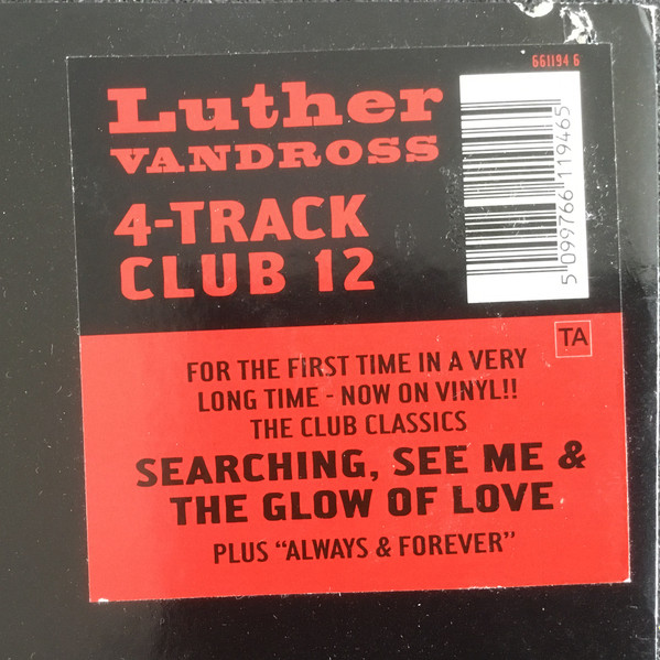 Luther Vandross - Searching / The Glow Of Love | LV Records (661194 6) - 4 Luther Vandross - Searching / The Glow Of Love | LV Records (661194 6) - 4