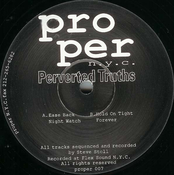 Steve Stoll - Perverted Truths | Proper N.Y.C. (proper 007) - main