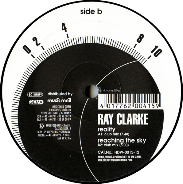 Ray Clarke - Reality / Reaching The Sky | Hardware Files (HDW-0015-12) - 3