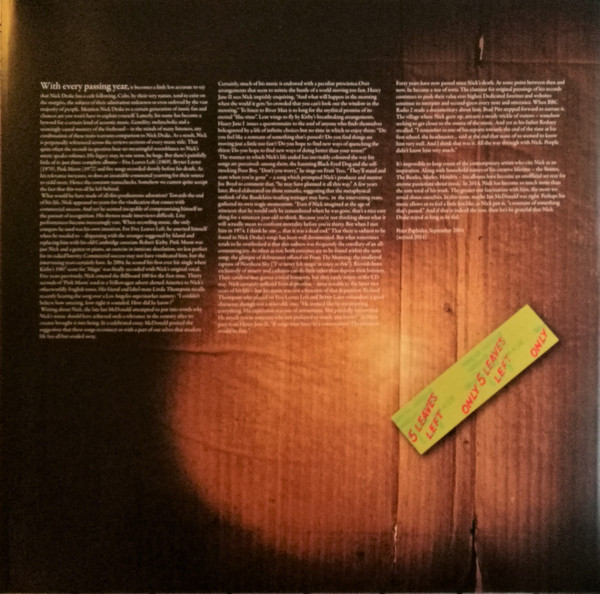 Nick Drake - A Treasury | Island Records (4700056) - 2 Nick Drake - A Treasury | Island Records (4700056) - 2