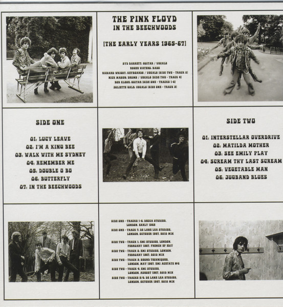 Pink Floyd - In The Beechwoods [The Early Years 1965-67] | Not On Label (Pink Floyd) (RPFASLP01) - 2